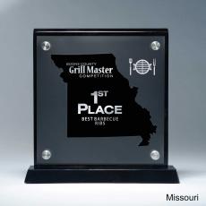 Employee Gifts - Frosted Acrylic Cutout Missouri Award