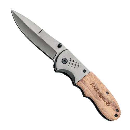 Corporate Recognition Gifts - Executive Gifts - Katmai Pocket Knife with Rosewood Handle