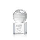 Basketball Spheres on Granby Base Crystal Award