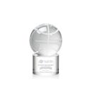 Basketball Spheres on Marvel Base Crystal Award