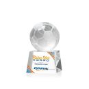 Soccer Ball Full Color Spheres on Robson Crystal Award