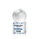Soccer Ball Full Color Spheres on Granby Crystal Award