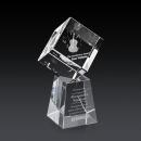 Burrill 3D Crystal on Celestina Base Award