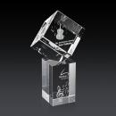 Burrill 3D Crystal on Dakota Base Award