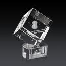 Burrill 3D Clear on Paragon Base Crystal Award