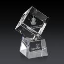 Burrill 3D Clear on Robson Base Crystal Award