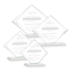 Employee Gifts - Griffith White Diamond Crystal Award