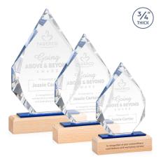 Employee Gifts - Ibiza Arch & Crescent Wood Award