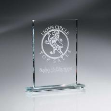 Employee Gifts - Optic Crystal Rectangle Award