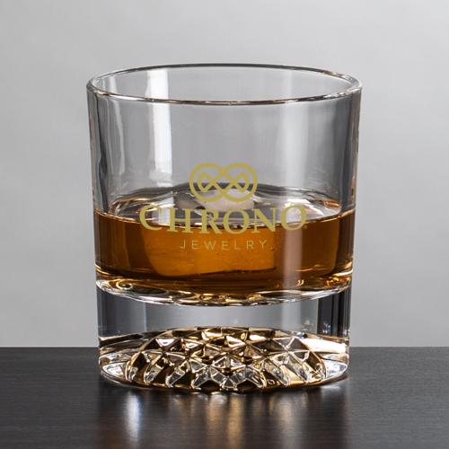 Corporate Recognition Gifts - Etched Barware - Buxton OTR - Imprinted