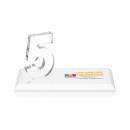 Northam Anniversary Full Color White Number Crystal Award