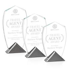 Employee Gifts - Catania Arch & Crescent Crystal Award