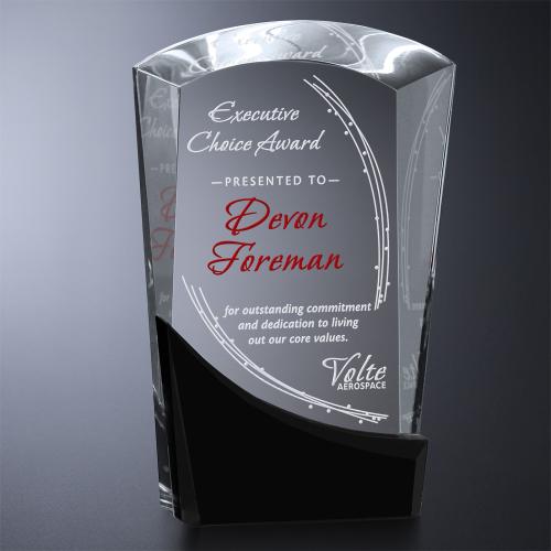 Corporate Awards - Crystal D Awards - Wellton Sable Award