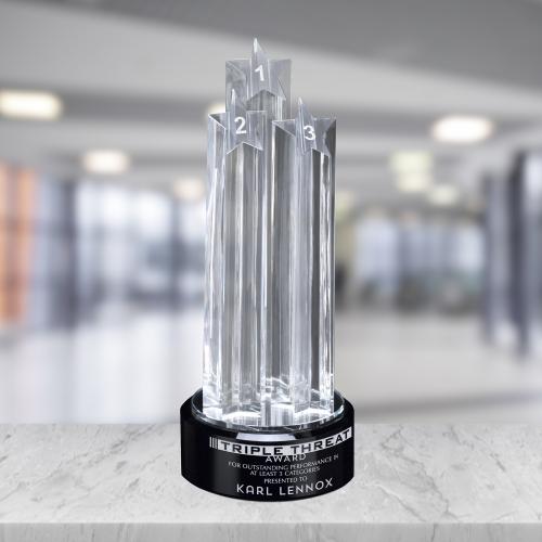Corporate Awards - Crystal D Awards - Tristar Award