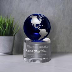 Employee Gifts - Navigator Globe Silver