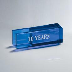 Employee Gifts - Blue Glass Bar