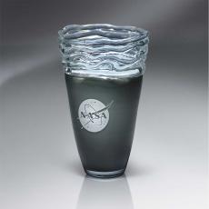 Distinctive Glass-Glazed Vase - Corporate Awards