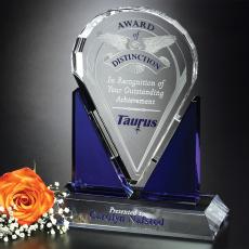 Distinction Award - Colored Crystal