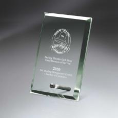 Employee Gifts - Jade Glass Pin Award