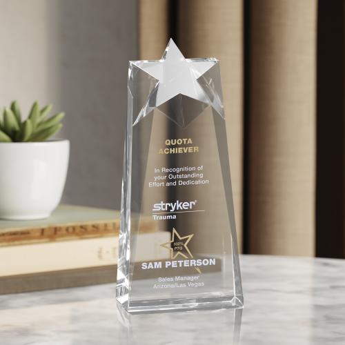 Corporate Awards - Crystal D Awards - Orion Star