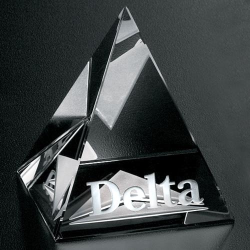 Corporate Awards - Crystal D Awards - Pyramid Award