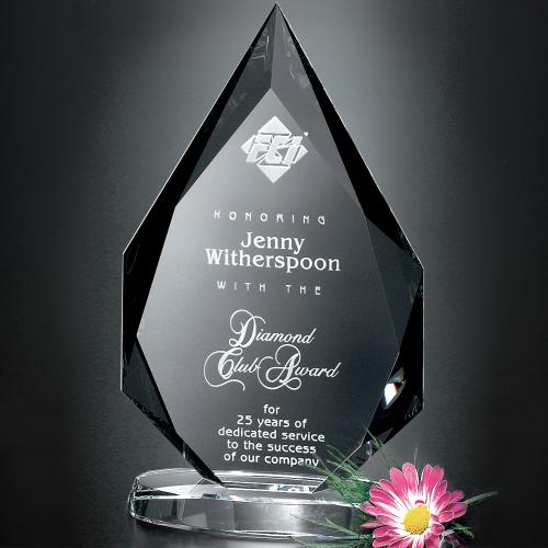 Corporate Awards - Crystal D Awards - Paragon Diamond