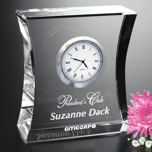 Corporate Awards - Crystal D Awards - Expectation Clock