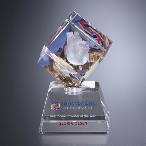 Corporate Awards - Crystal D Awards - Spinning Afton