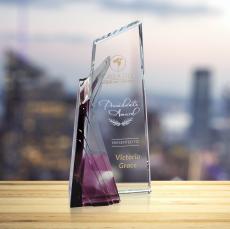 Employee Gifts - Achievement Purple Award
