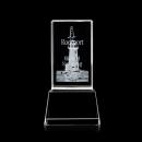 Robson 3D Clear on Base Obelisk Crystal Award