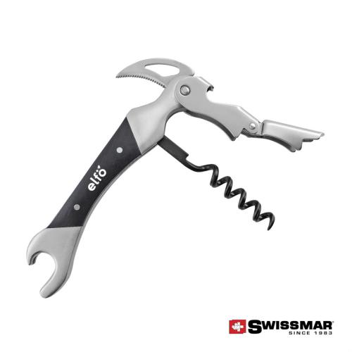 Corporate Recognition Gifts - Etched Barware - Swissmar® 2-Step SS Waiter's Corkscrew