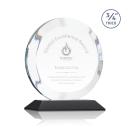 Gibralter Black Circle Crystal Award