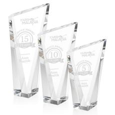 Plymouth Clear Peak Crystal Award - Sales Awards