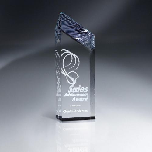 Corporate Awards - Acrylic Awards - Chisel Carve Tower