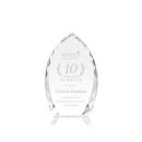 Wilton Clear Arch & Crescent Crystal Award