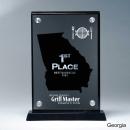 Frosted Acrylic Cutout Georgia Award