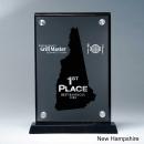Frosted Acrylic Cutout New Hampshire Award
