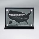 Frosted Acrylic Cutout USA Award