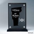 Frosted Acrylic Cutout Vermont Award