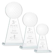 Employee Gifts - Edenwood Golf Clear Obelisk Crystal Award