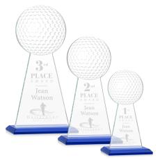 Employee Gifts - Edenwood Golf Blue Obelisk Crystal Award