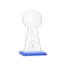 Edenwood Golf Sky Blue Obelisk Crystal Award