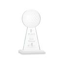 Edenwood Golf White Obelisk Crystal Award