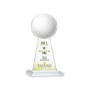 Edenwood Golf Full Color Clear Obelisk Crystal Award