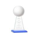 Edenwood Golf VividPrint/Etch Sky Blue Obelisk Crystal Award