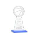 Edenwood Basketball Sky Blue Obelisk Crystal Award