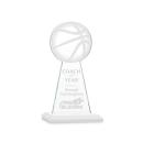 Edenwood Basketball White Obelisk Crystal Award