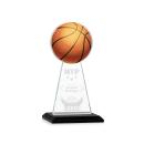 Edenwood Basketball VividPrint/Etch Black Obelisk Crystal Award