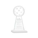 Edenwood Pickleball White Obelisk Crystal Award