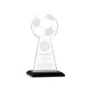 Edenwood Soccer Black Obelisk Crystal Award